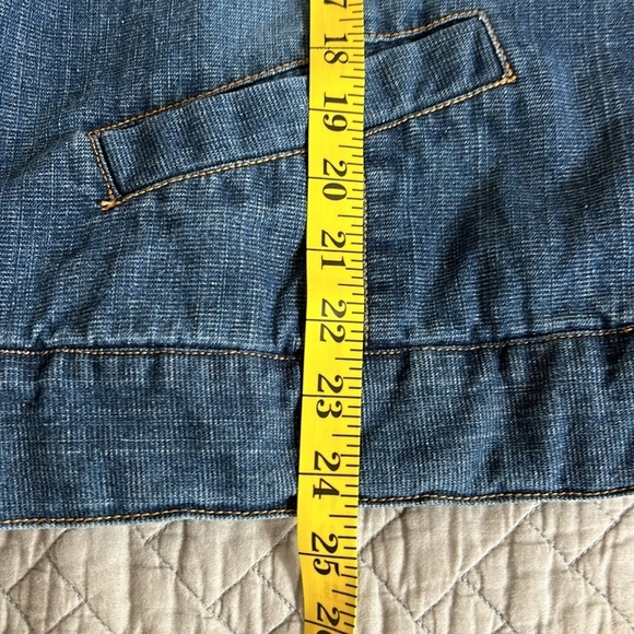 Dollhouse Removable Fur Denim Jacket Sz 2X - Picture 15 of 16